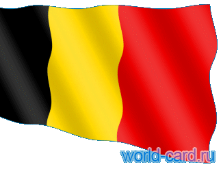 Флаг Бельгии анимационный gif