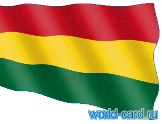 Флаг Боливии анимационный gif