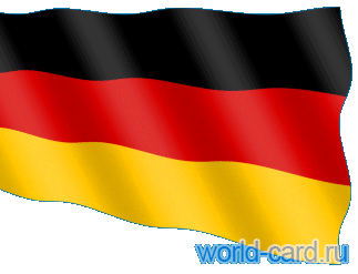 Флаг Германии анимационный gif