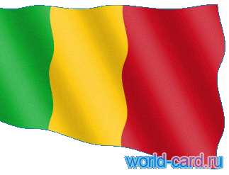 Флаг Мали анимационный gif