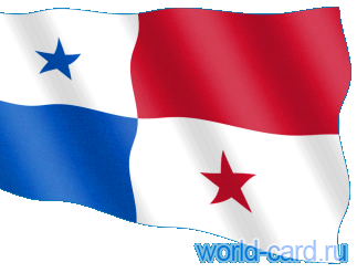 Флаг Панамы анимационный gif