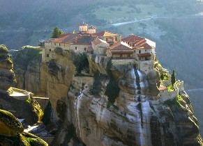 Монастыри метеоры в Греции 