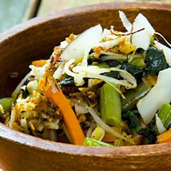 Тушеные овощи по-балийски