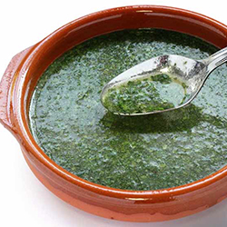 Млухия - мясной суп-пюре с рисом