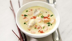 Бергенский рыбный крем-суп