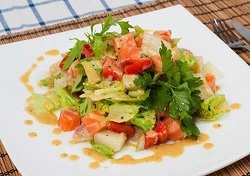  Салат из рыбы