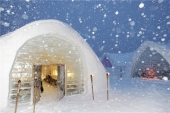 Ледяной отель в Юккасъярви. Швеция