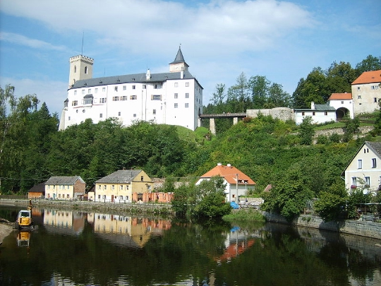 Замок Рожмберк-над-Влтавоу